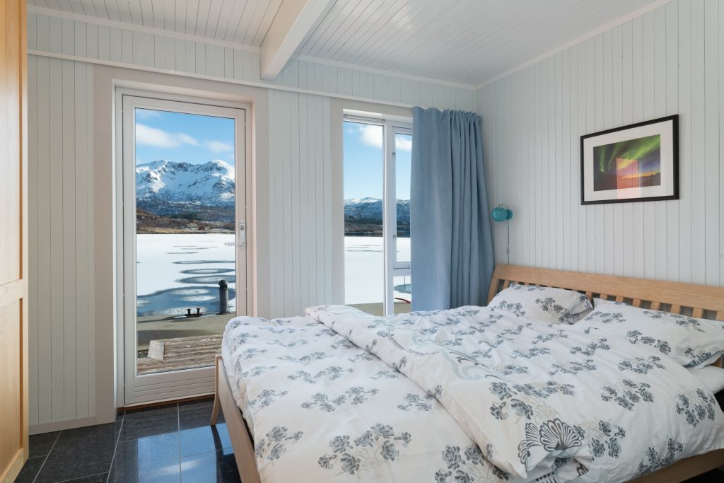Bedroom - Apartment I - Vesterålen Apartment