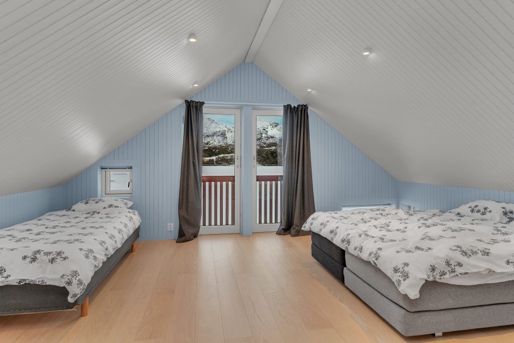 Bedroom2 - The Boathouse - Vesterålen Apartment